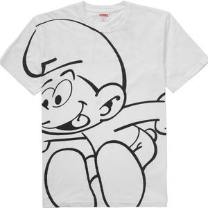 DEADSTOCK - Supreme Smurfs Tee White - FW20